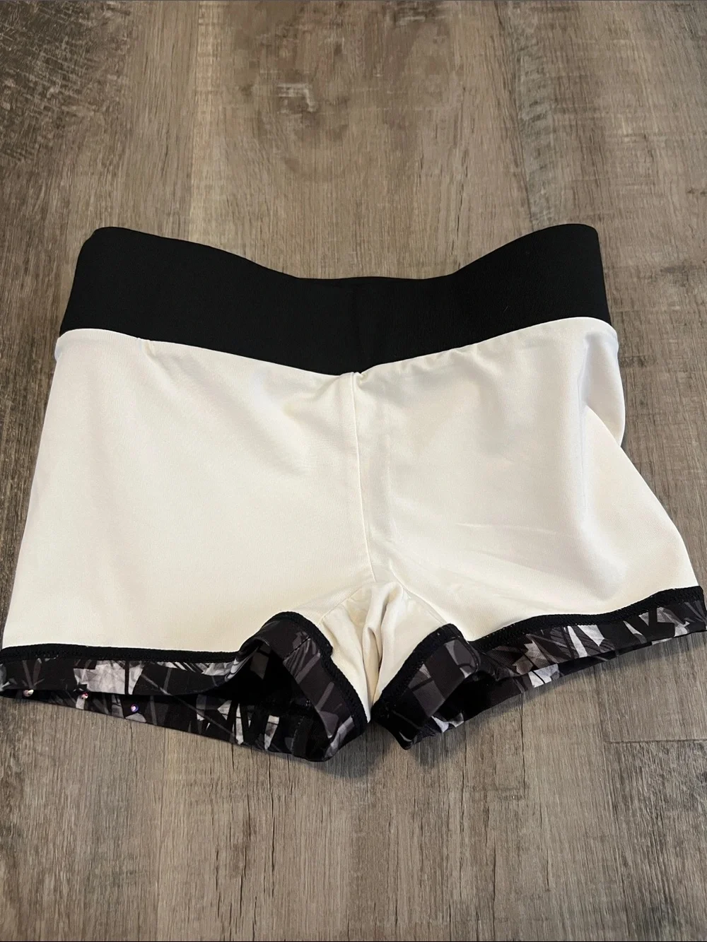 Rebel Athletic Cheer Athletics shorts with rhinestones size YM - Picture 6 of 9